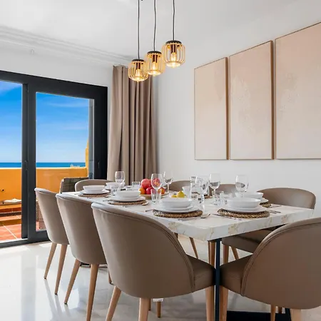 Sky And Sea Duplex Penthouse - Pool, Jacuzzi, Sea Views Appartement Estepona